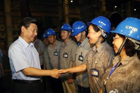 习近平视察ag旗舰厅